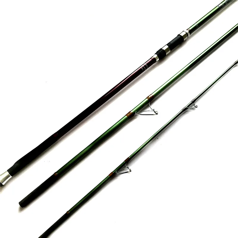 3.6m 3.9m4.2m 4.5m fuji guide Rod European Reservoir Beach Carbon Solid Tip Spinning Lure Surf Fishing Rod