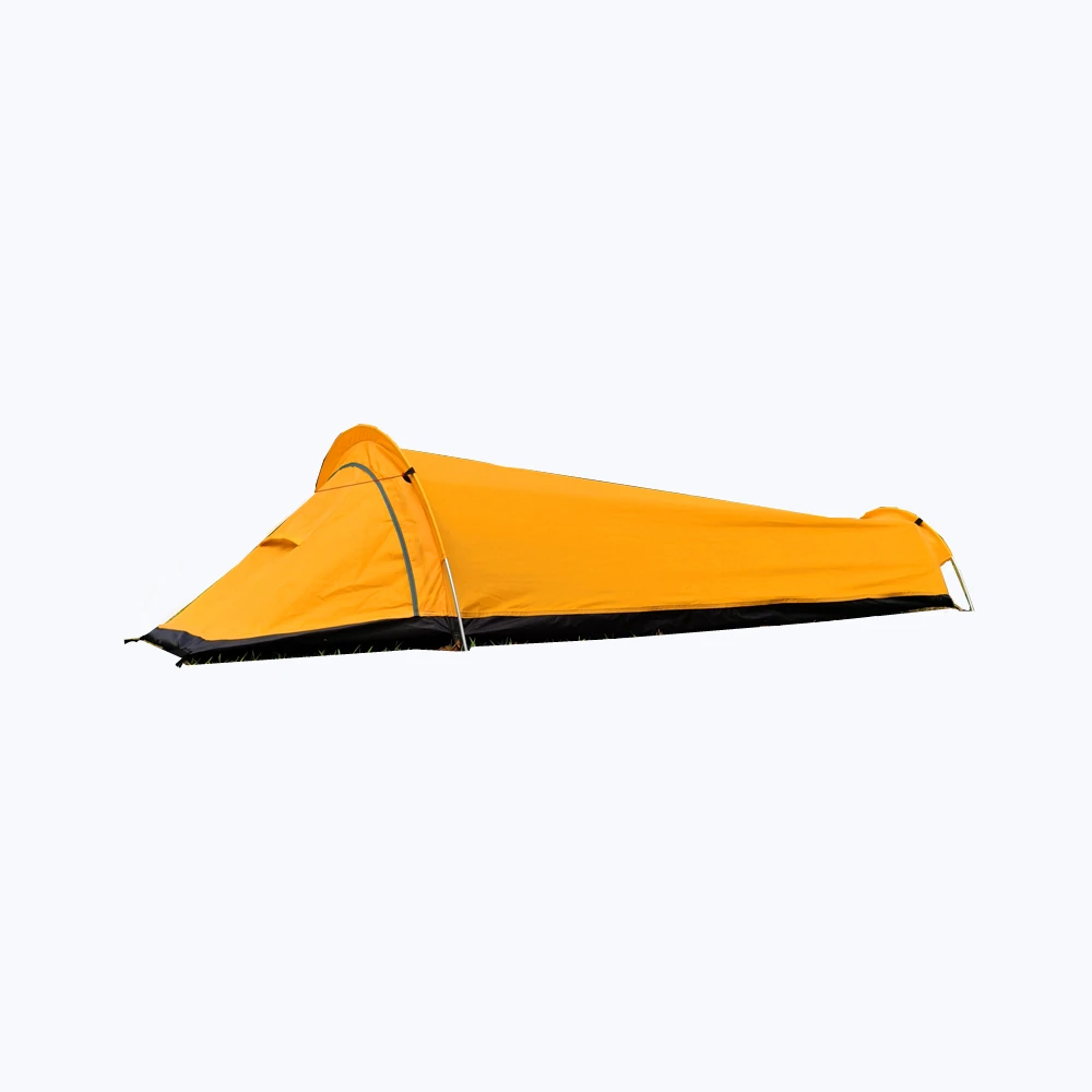 

Ultralight Bivvy Camping Bivy Sacks Compact Single Person Backpacking 100% Waterproof Sleeping Bag Tents, Yellow