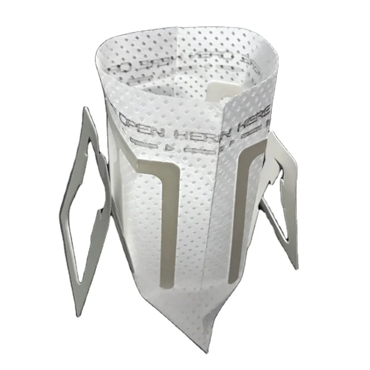 

New portable Disposable hanging ear coffee powder bag nylon tea bag drip coffee filter bagr bag