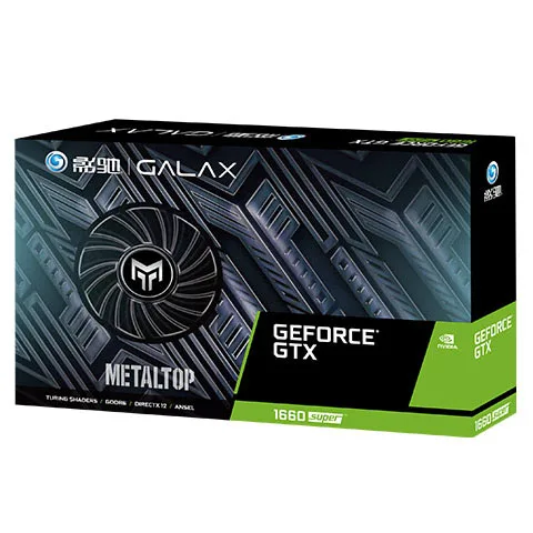 

April Brand new Galax MetalTop GTX 1660s 1660 super OC 6GB Gaming mining Graphic card