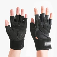 

Manufacturer's hot sales wear resistant gloves for fitness customized logo half finger weight lifting gloves gym