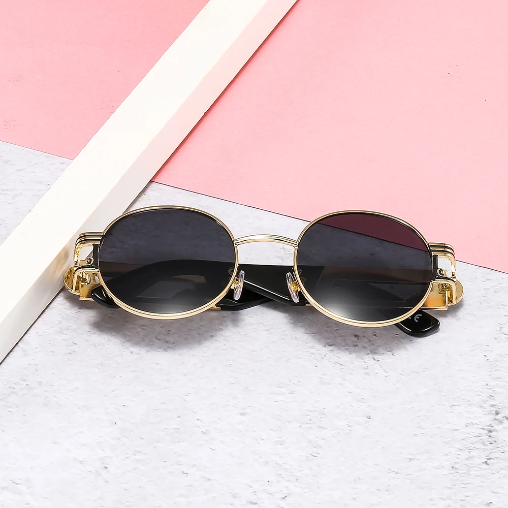 

Stylish Retro Round Shape Cute Sun Glasses Round Sunglasses