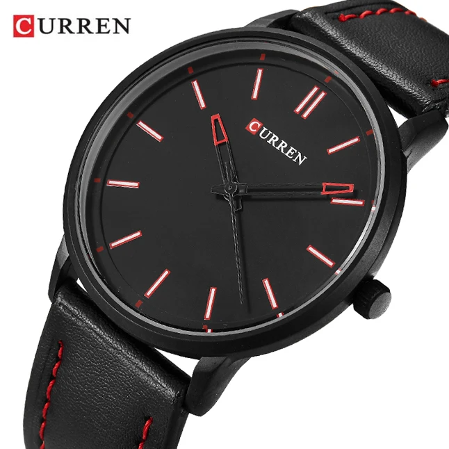 

CURREN 8233 L Luxury Brand Relogio Masculino Date Leather Casual Watch Men Sports Watches Quartz Military Wrist Watch Male Clock