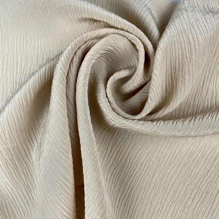 Hot Selling Silk Crinkle Crepe 16m/m Heavy Silk Crinkle Georgette ...