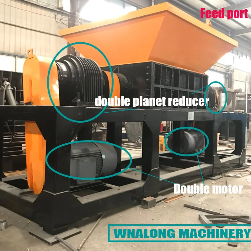 Mobile Tire Shredder Tyre Shredding Machines Used Tire Shredder For