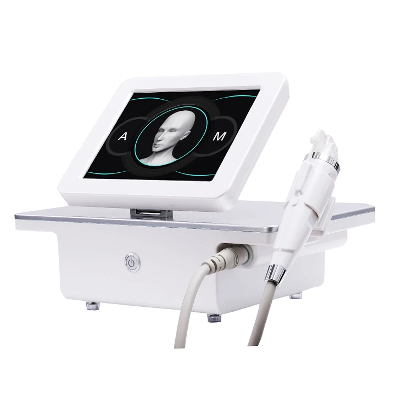 

skin care tightening wrinkle removal virtue rf microneedling wrinkle remover device rf face lifting machine, White