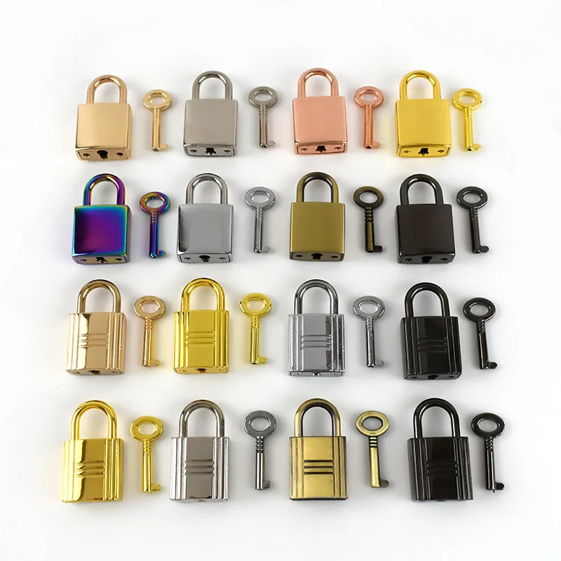 

Deepeel G9-1 Handbag Hardware Accessories Decorative Parts Colorful Combination Padlock Square Bag Lock