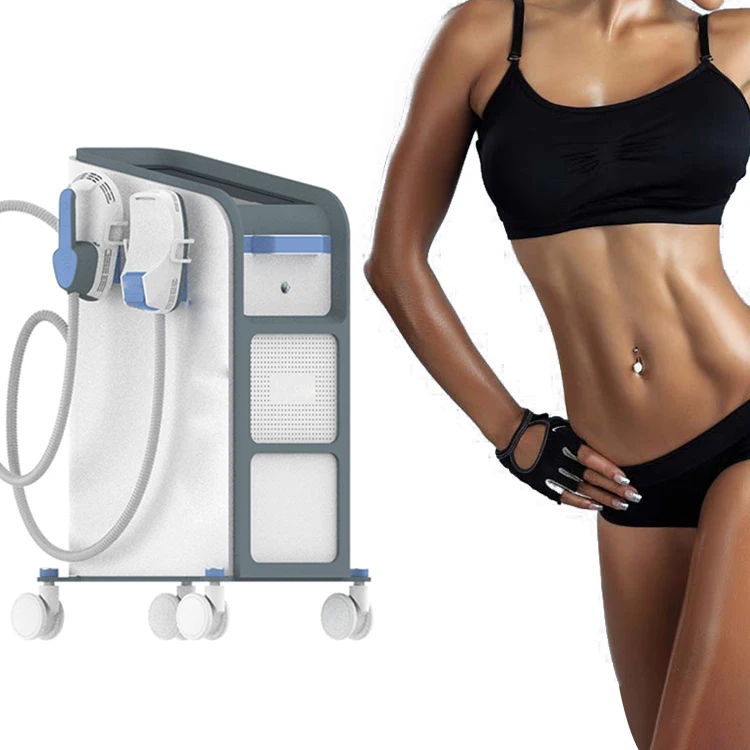 

2022 High quality fat reduction latest Magnetic RF slimming NEO muscle stimulation EMS body shaping machine with rf 4 handles, White