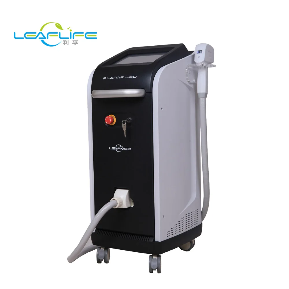 

Beauty salon use no laser limits planar LED light diodes beauty laser hair equipment removal, Black