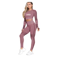 

Custom 2020 two piece new private label women fitness yoga set sport