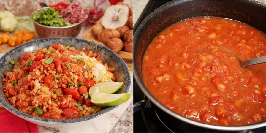 Comparison table of ancho, guajillo, and mulato chiles.