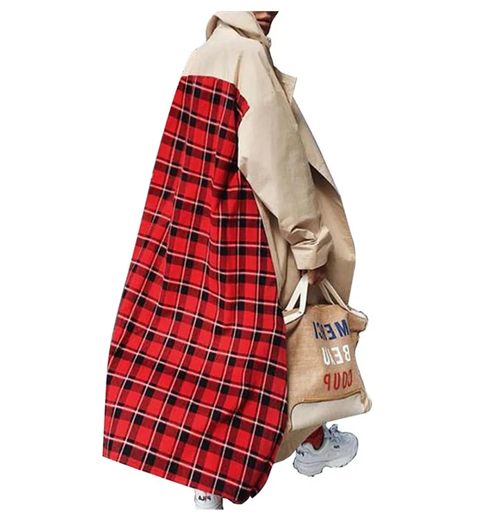 2019 Wholesale Casual New Design Ladies Fall Clothing Woolen Woman Winter Long Coat