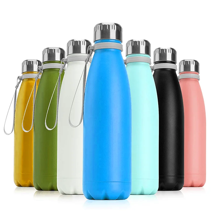 

350ml Reusable Eco Friendly Sports Metal Stainless Steel Insulated Vacuum Flask Custom Drinking Cola Water Bottle, Customized according to pantone color codes