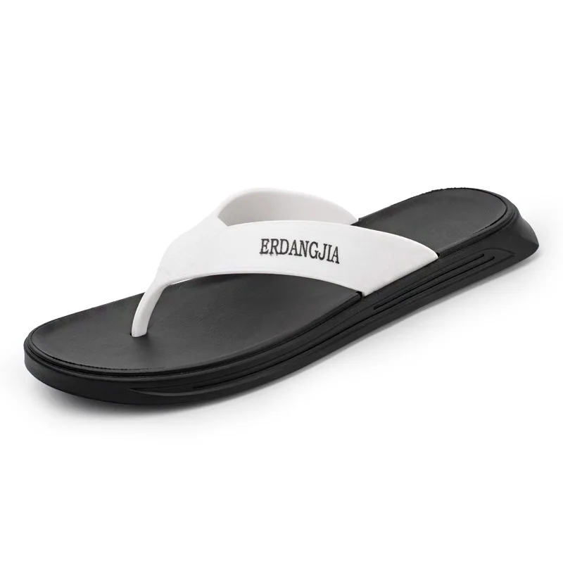 

summer spot wholesale flip flops men's slippers new Korean personality beach shoes rubber flip flops