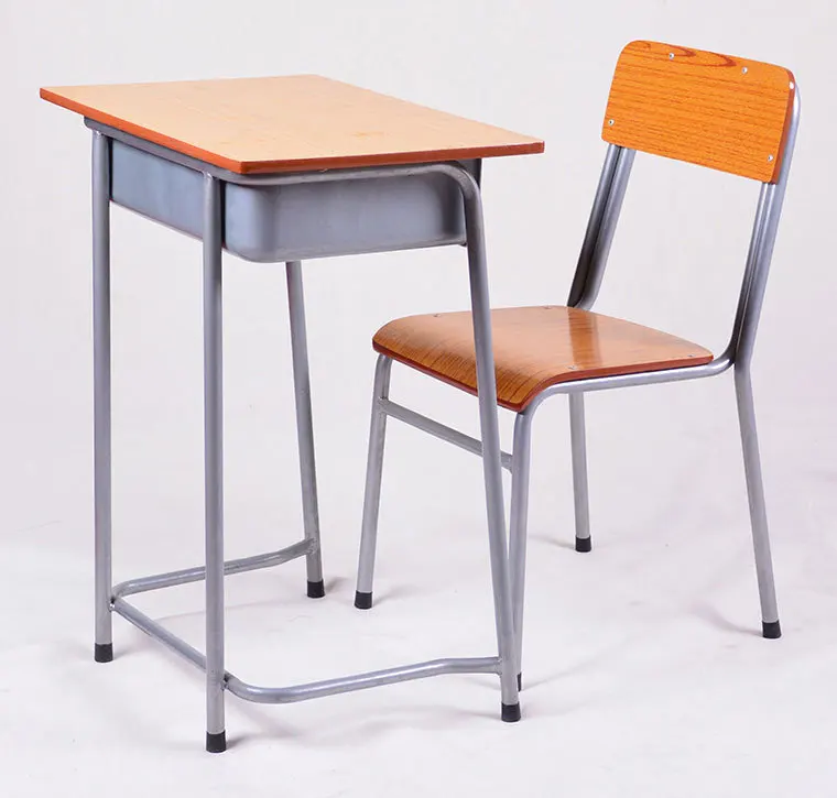 
Modern School Classroom Study Students Desk Chairs 