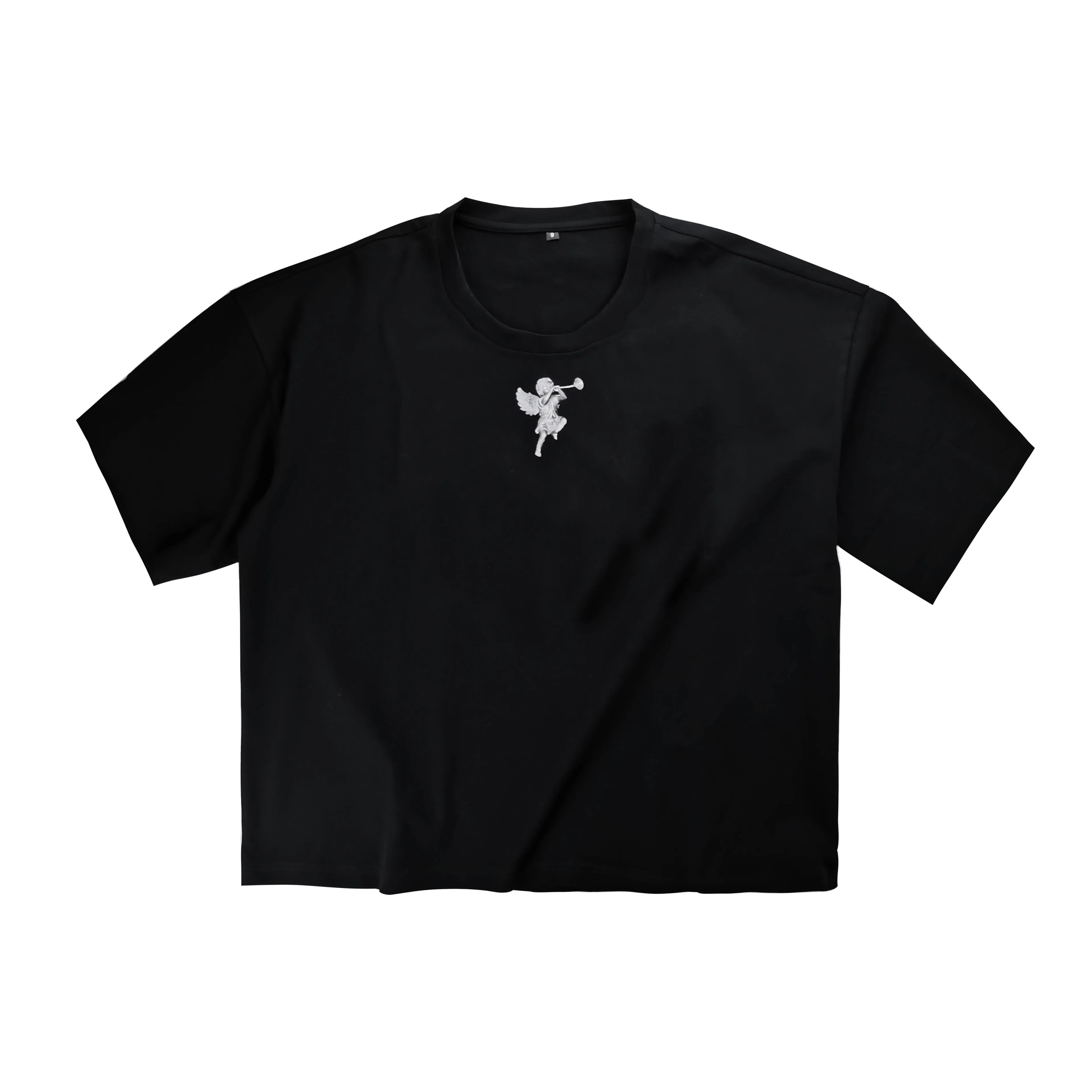 

Fashion Digital Printing 100% Cotton Wholesale OEM Black O-neck Tshirts