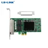 PCIe x1 4 Port Network adapter Same Function With Intel I340-T4 based on intel i350 chipset