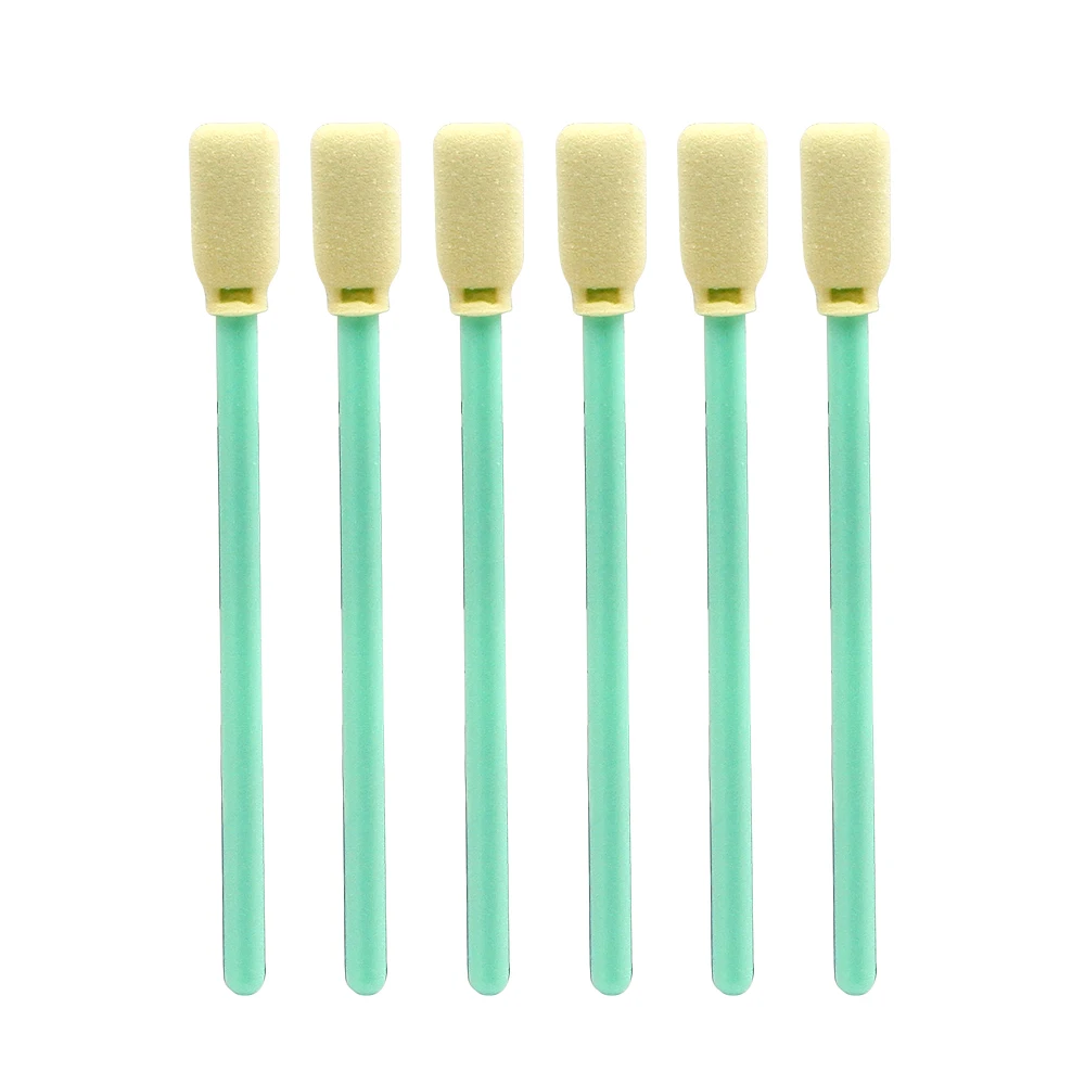 Ocbestjet 50PC/Bag Ink Brush Cotton Swab Cleaning Stick