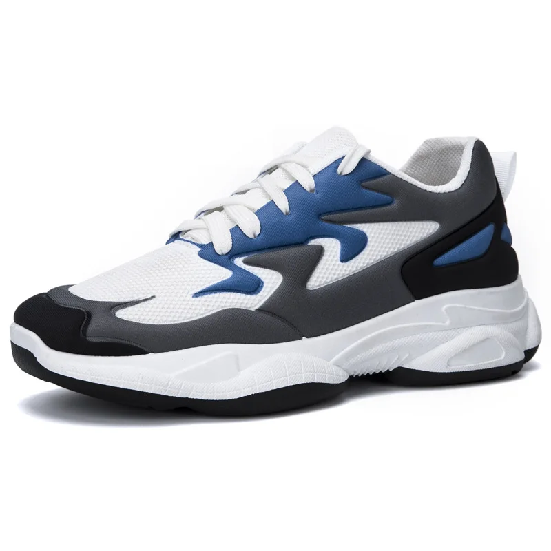 

Factory wholesale men injection fashion sport shoes, Red, blue
