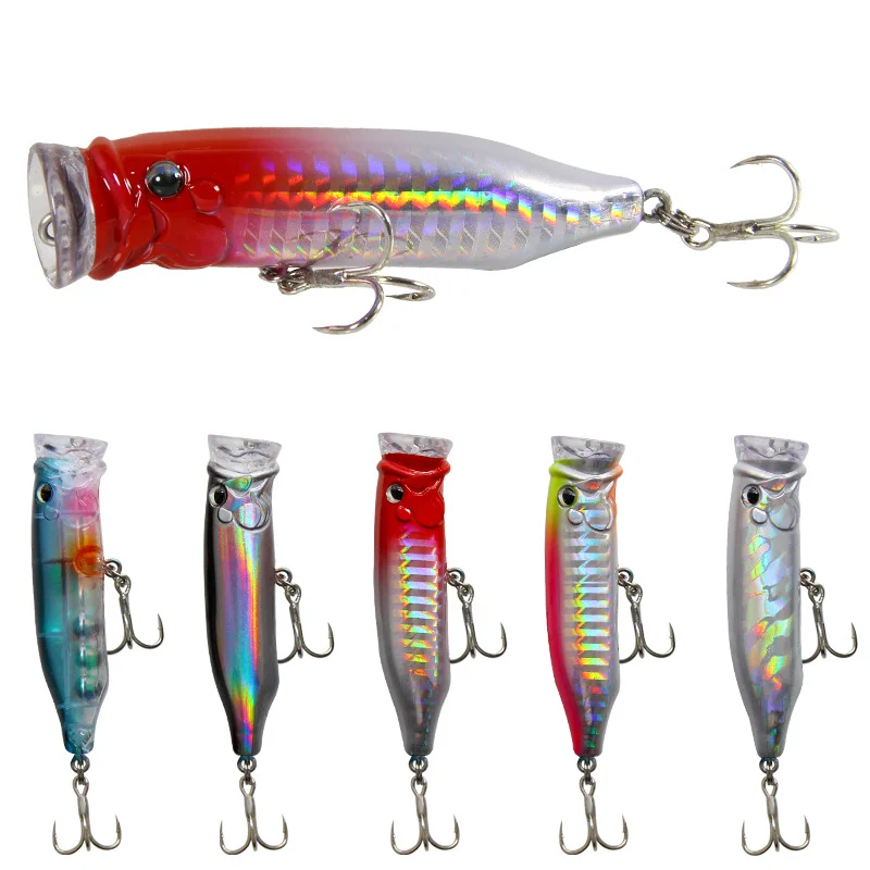 

2021 Amazon Hot Sales 5 Color Luya Fishing Lure Popper Lure 70 cm, 5 colors