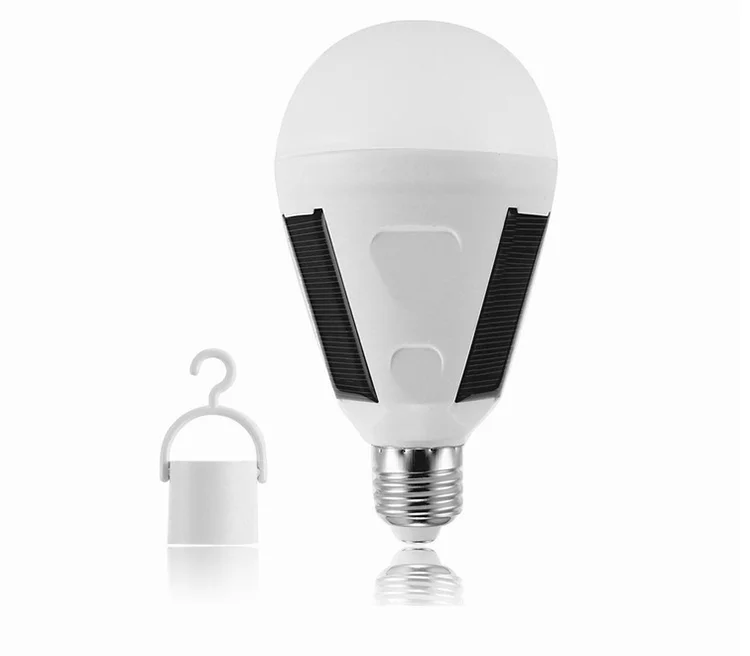 solar emergency led light DC12 B22 E27  7W HIGH Battery capacity  1200mAh led  solar bulb