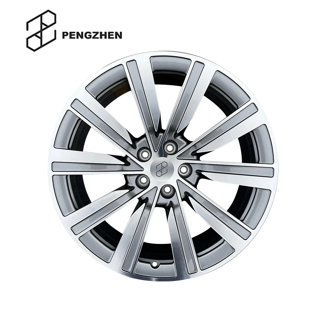 

Pengzhen Five Spoke 22 Inch 9.5j Deep Steel Gray Car Surface Wheels 5x120 Alloy Car Forged Wheels Rims For Land Rover