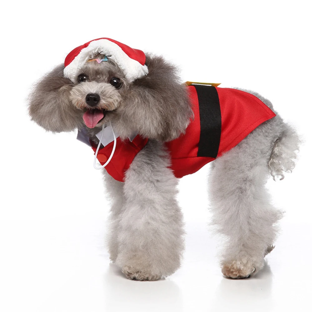 

Pet holiday clothes pet christmas dress fashionable cute pet dog clothes, Picture show