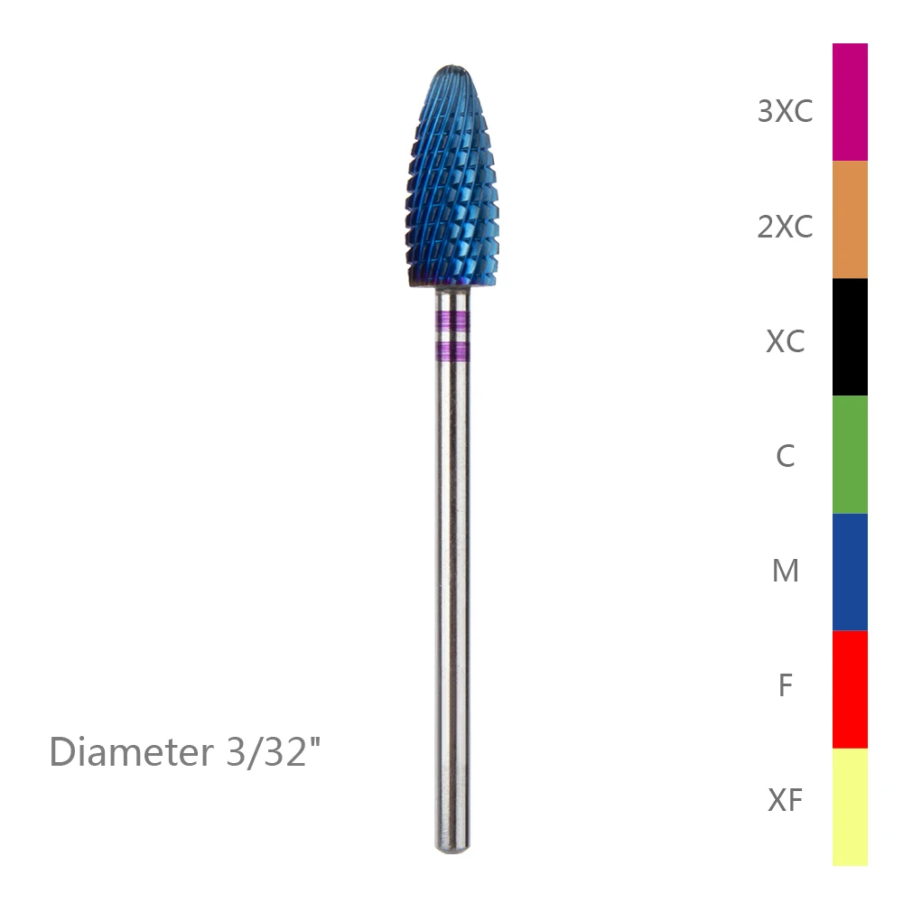 

hot sale products for nail blue flame fill bit electric manicure, Black.purple.silver.colours