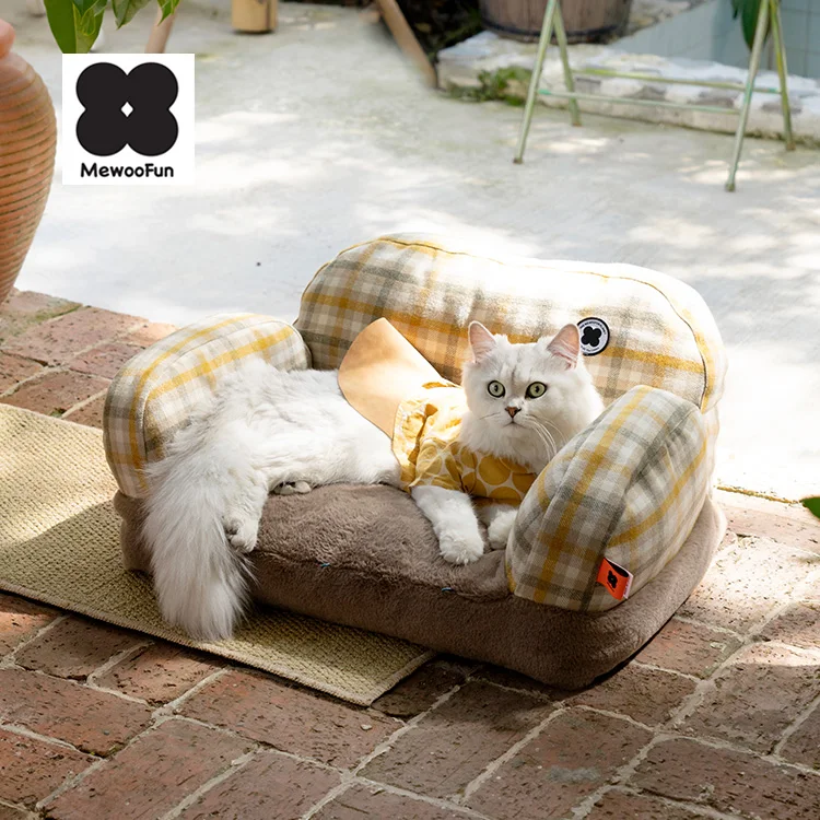 

MewooFun Custom OEM Cat Radiator Bed 2 in 1 Expandable Luxury Cat Sofa Bed