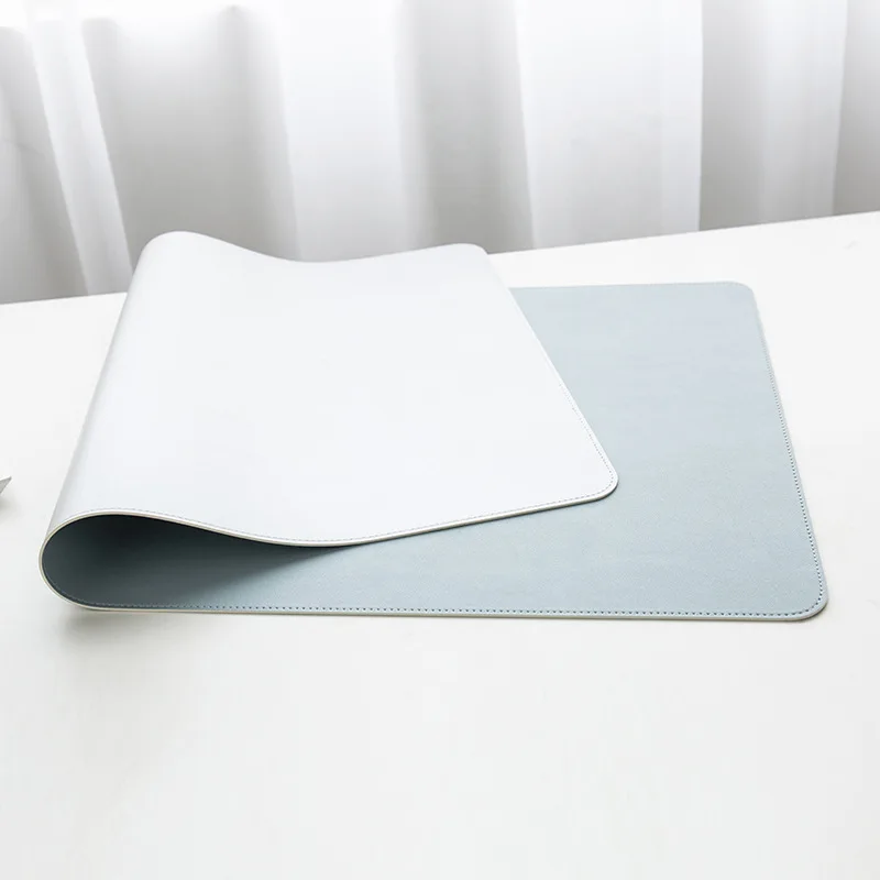 

30%OFF Factory Price High Quality Non-Slip PU Work Desk Mat Mouse Pad for Office, Customized color