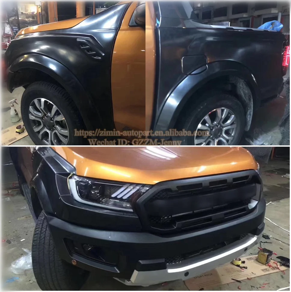 
Factory Price high quality front & rear Body Kit used for rang er T7 T8 upgrade to rap tor 