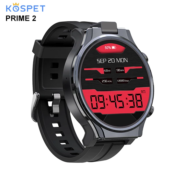 

Kospet Prime 2 2.1'' 480*480px Screen 4G+64G Octa-core 4G-LTE 1600mAh Android 10 smartwatch