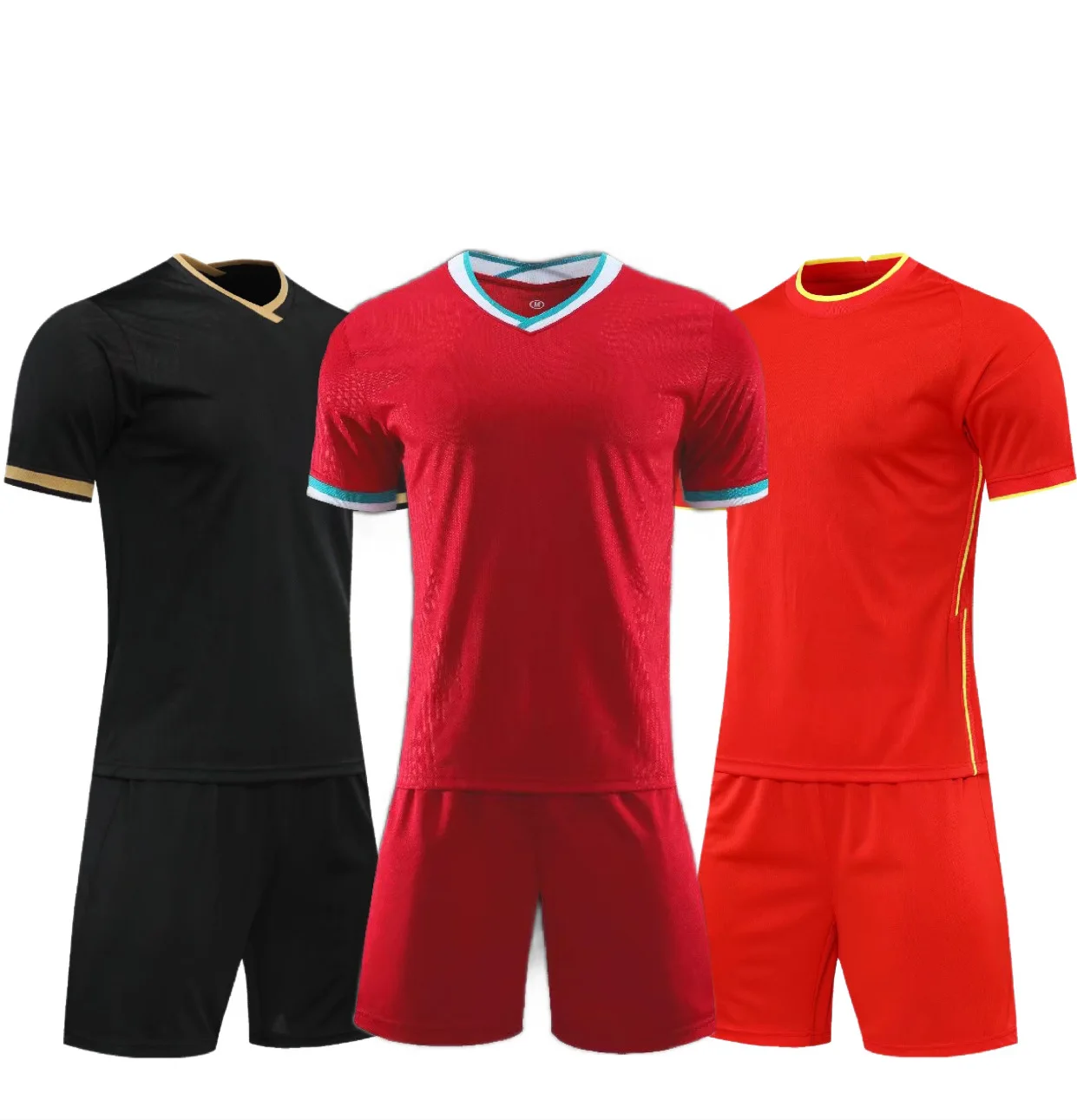 

OEM quick dry football unifroms breathable soccer wear jersey, Picture showed