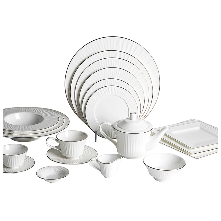 

Commercial Dinnerware Sets Ceramic Dinner Plates Wedding Dinnerware Set