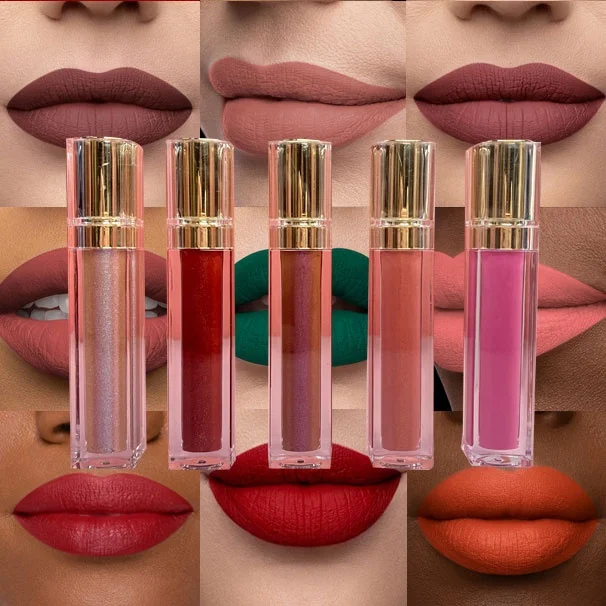 

Private Label Your Logo Waterproof Matte Non-stick Cup Liquid Lipstick