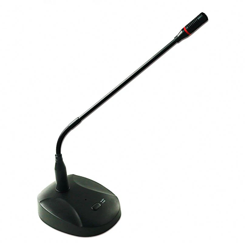 

High quality table microphoen conference room desktop wired Meeting gooseneck microphone, Black
