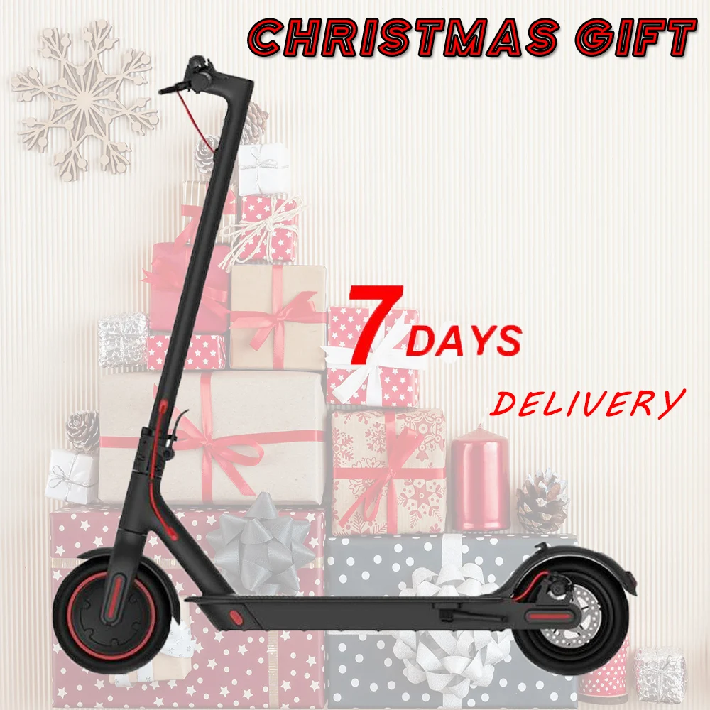 

Christmas Gift Kids ! Electric 25 KM/H 350W Power Tire Kick Scooter For Adults/Kids Delivery Within 7 Days No Tax