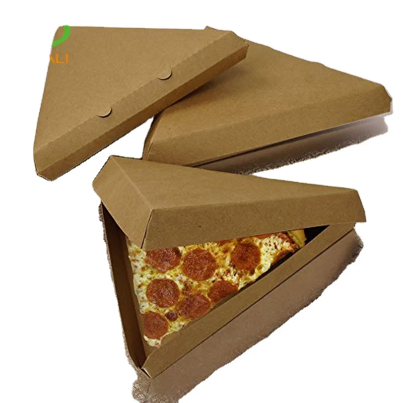 三角纸箱定制印刷设计披萨盒牛皮纸