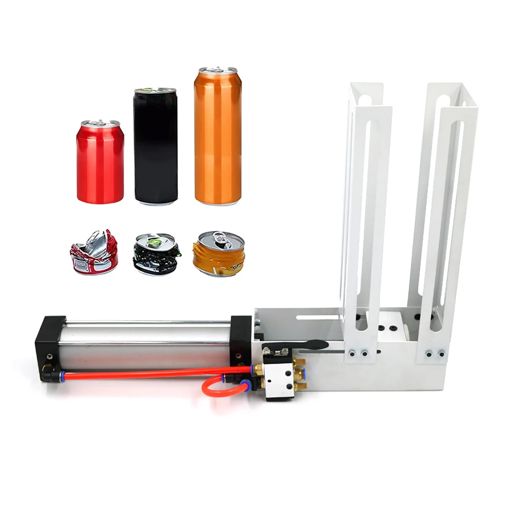 Countertop Installation Multi-cans Design Aluminum Air Operated Can Crusher With 6 Cans Design