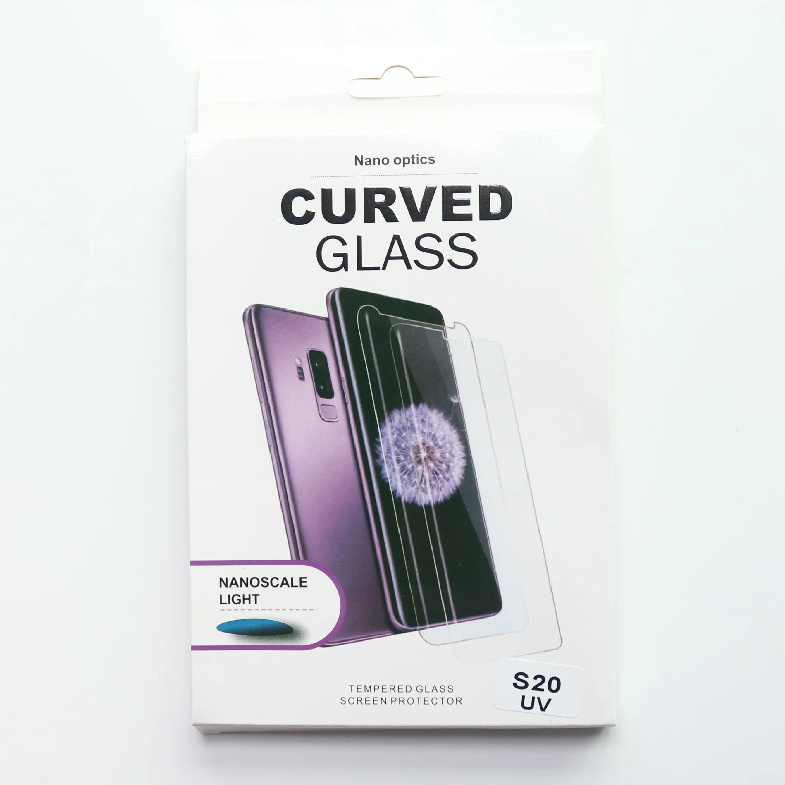 
for samsung s20 3D Curved cover UV liquid nano full glue tempered glass screen protector for samsung note 10 protective film 