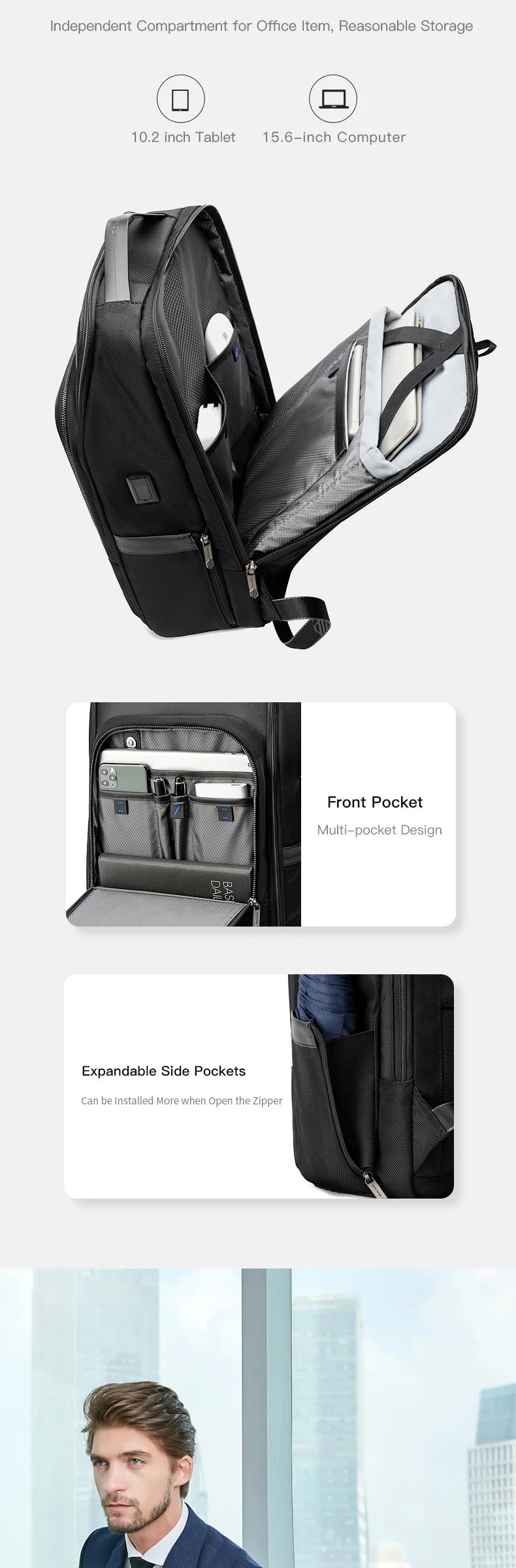 Arctic-sac à dos de haute qualité pour hommes, sacoche en cuir, personnalisés de luxe, pour ordinateur portable, Mochila, nouvelle collection
