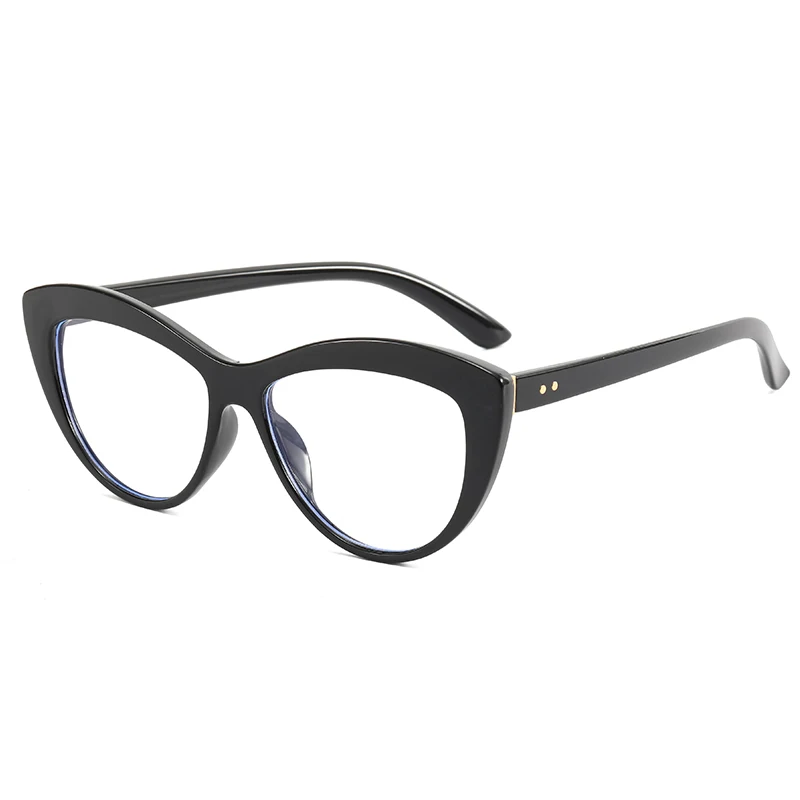 

Superhot Eyewear 12363 Clear Lens Eyeglasses Frame Cat Eye Computer Blue Light Blocking Glasses