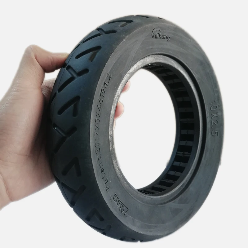 

Pneumatic 10x2.5 solid tire tubeless scooter tire Vacuum Thickened Wheel Tyre for 10 inch Electric Scooter parts