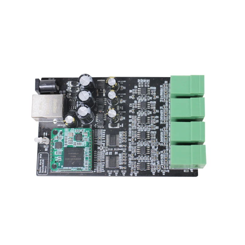 Controlled By Audinate! Dante 4 In 4 Out Pcb Board With Cat5/6