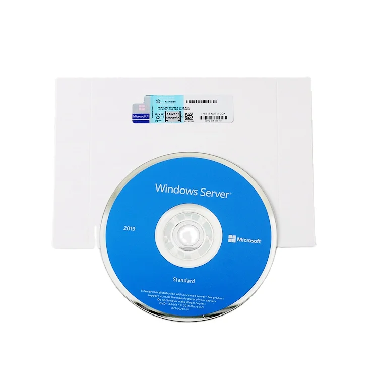 

Chinese products wholesale microsoft windows server 2019 standard dvd full package english version win server 2019
