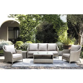 China Outdoor Furniture Garden Sofa Lounge Leisure Wicker Patio Furniture Rattan Sofa Set Buy Lounge Sofa Outdoor Outdoor Furniture Rattan Sofa Rattan Sofa Set Product On Alibaba Com