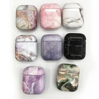 

2019 INS Hot marmer for airpod case slim plastic for airpods case marble