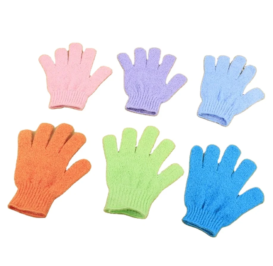 

13g Chinese Manufacture Supplier Body Scrubber Soft Shower Glove