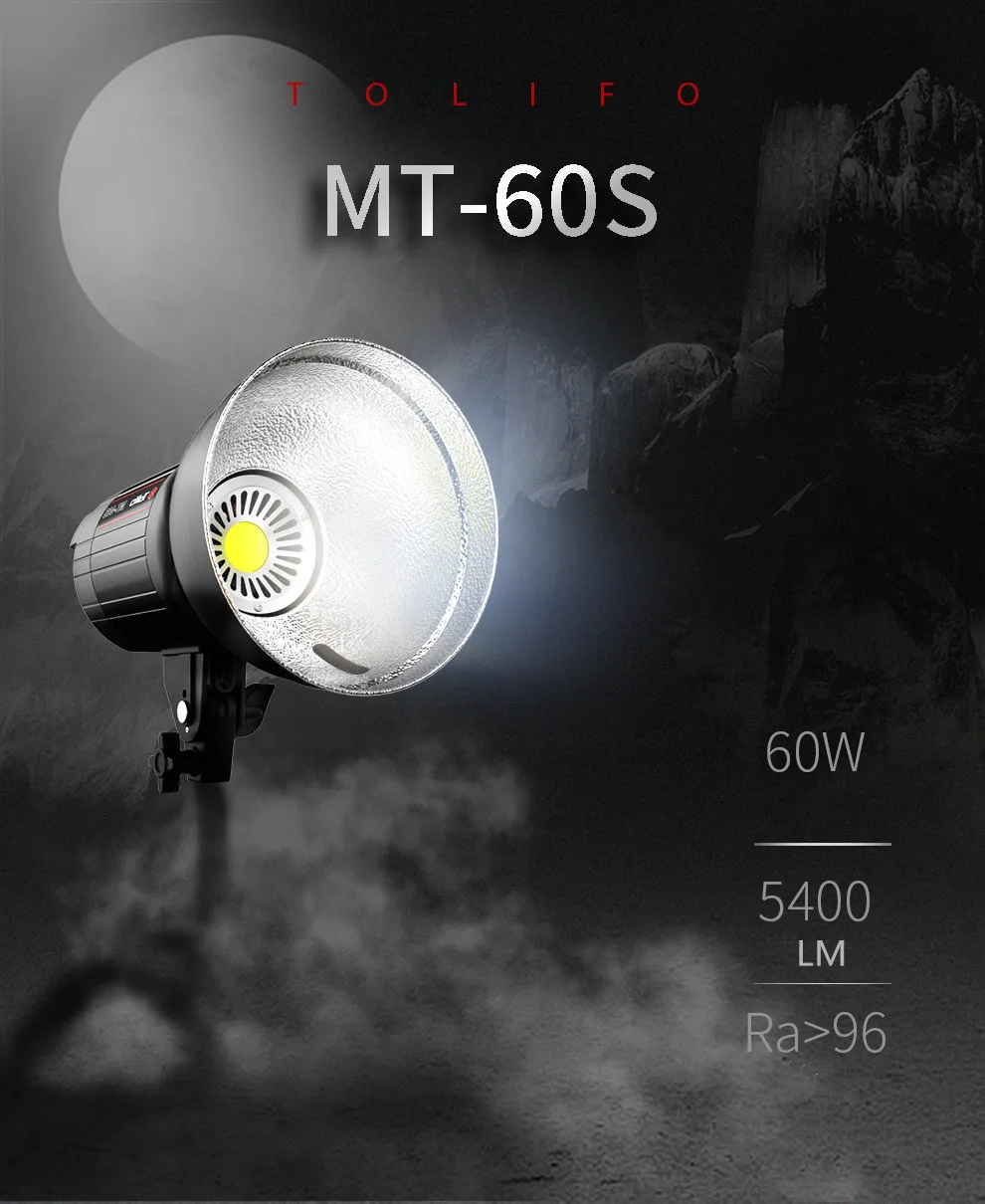 60W LED Light White 5600K Version Continuous Lighting Bowens Mount for Film Video Lighting Shooting with Standard Reflector and 2.4G Remote Control Neewer Photography LED Video Light Kit CRI 95 
