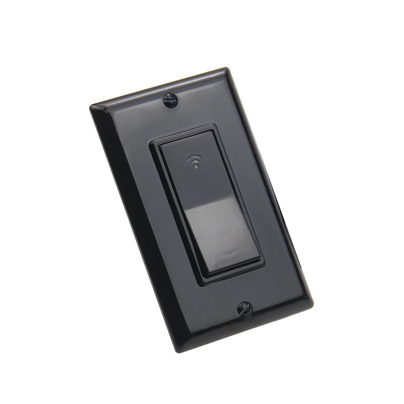 

Wifi Smart Mechanical Touch Switch Black 3 Gang Switch